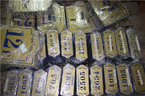 廠家定做小區(qū)門牌，深圳美杰質(zhì)量有保證