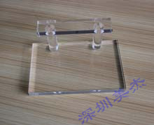 透明有機(jī)玻璃展示架